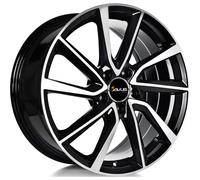 Jante alu AVUS AC-518 17" 7.5J 5x112 ET 47 66.7 BLACK POLISHED