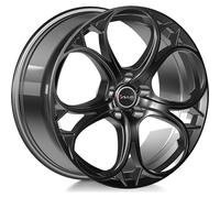 JANTES ROUES AVUS AC-520 POUR OPEL ADAM S 8X18 5X110 ANTHRACITE 9J5