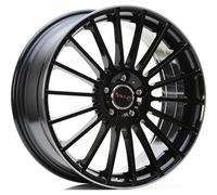 Jante alu AVUS AC-M03 17" 7.5J 5x110 ET 40 73.1 BLACK LIP POLISHED