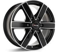 Jante alu AVUS AC-V61 16" 6.5J 6x130 ET 54 84.1 BLACK POLISHED