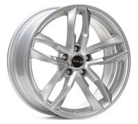 Avus Jantes AF16 pour Skoda Yeti 7.5x17 5x112 Hyper Silver 9Q4