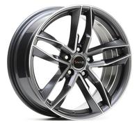 Jante alu AVUS AF16 20" 9J 5x112 ET 33 66.6 ANTRACITE DIAMANTATO