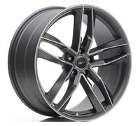 Jante alu AVUS AF16 21" 10J 5x112 ET 19 66.6 MATT ANTHRACITE POLISHED
