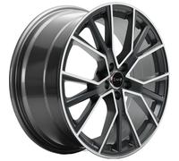 Jante alu AVUS AF18 21" 9.5J 5x112 ET 31 66.6 MATT ANTHRACITE POLISHED