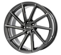 Jante alu BROCK B37 19" 8.5J 5x120 ET 45 67.1 GRAPHITE LUCIDO