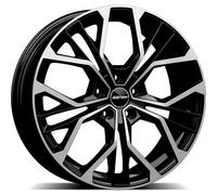 JANTES ROUES GMP MATISSE POUR HYUNDAI IONIQ 7X17 5X114,3 BLACK DIAMOND KPQ