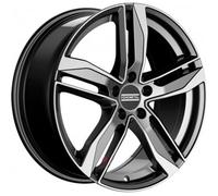 Jante alu CUPRA Ateca 18" - FONDMETAL HEXIS GLOSSY TITANIUM MACHINED