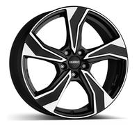 Jante Alu Dezent Kb - 16 Pouces - Noir Face Polie
