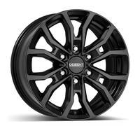 Jante Alu Dezent Kc Noir Brillant 8x17 6x114.3 Et30