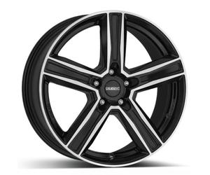 Jante Alu Dezent Kg - 20 Pouces - Noir Face Polie