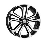 Jante Alu Dezent Ta Dark 17 Pouces - 7.5x17 5x114.3 Et45 Noir Face Polie