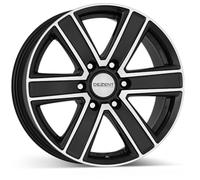 Jante alu DEZENT TJ 16" 8J 6x139.7 ET 20 106.1 BLACK POLISH