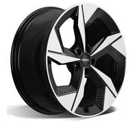 Jante Alu Dezent Tn 19 Pouces - 7.5x19 5x112 Et50 Noir Face Polie