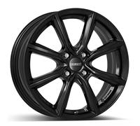 Jantes Dezent TN black 7.0Jx18 ET45 4x100 pour Fiat Punto Grande 18 Pouces