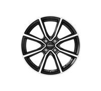 Jante Alu Dezent Tz 15 Pouces - 6x15 4x98 Et40 Noir Face Polie