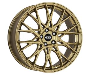 Jante alu DOTZ FUJI 18" 7.5J 5x114.3 ET 48 71.6 GOLD