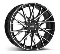 JANTES ROUES DOTZ FUJI DARK 8X19 5X114.3 BLACK/POLISHED 8YC