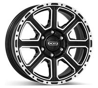 Jante alu DOTZ KALAHARI 17" 8J 6x139.7 ET 30 93.1 BLACK MIRROR