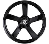 Jante alu ETA BETA MAGIC 20" 8.5J 5x112 ET 47 66.5 MATT BLACK LIP POLISH