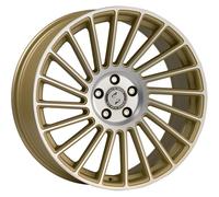 Jante alu ETA BETA VENTI-R 19" 8.5J 5x112 ET 25 78.1 MATT GOLD FULL POLISH