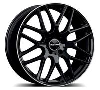 GMP Jante alu BERGHEM 9.5Jx20 5x112 ET50 Black Diamond Lip