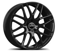 Jante Alu Gmp Berghem 20 Pouces - 8.5x20 5x112 Et35 Noir Bord Poli