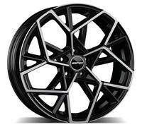 GMP Jantes Cartesio pour Toyota Yaris 6.5x16 4x100 Black Diamond 0XY