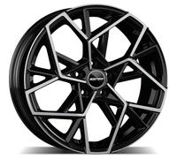 JANTES ROUES GMP CARTESIO POUR AUDI SQ2 7X17 5X112 BLACK DIAMOND FNE