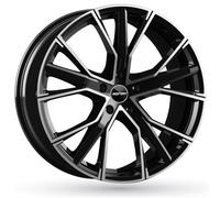 Jante Alu Gmp Gunner 19 Pouces - 8.5x19 5x112 Et35 Noir Brillant