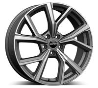 GMP Jantes Roues Mentor pour Audi A6 7,5x18 5x112 Matt Anthracite Diamond IK3
