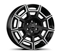 GMP Jantes Pervan pour Mercedes‑Benz EQV N1 8x18 5x112 Black Diamond VZS