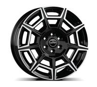 JANTES ROUES GMP PERVAN POUR FORD RANGER 8.5X19 6X139,7 BLACK DIAMOND 573