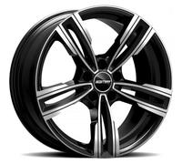 Jante alu GMP REVEN 17" 7.5J 5x120 ET 37 72.6 BLACK DIAMOND