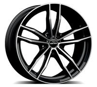 Jante alu GMP SWAN 17" 7.5J 5x108 ET 38 63.4 BLACK DIAMOND