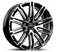 Jante Alu Gmp Targa 22 Pouces - 11.5x22 5x130 Et61 Noir Face Polie
