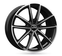 Jante Alu Gmp Titan 22 Pouces - 11.5x22 5x130 Et63 Noir Face Polie