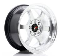Jante Alu Japan Racing Jr12 15 Pouces - 7.5x15 4x100 Et26 Hyper Silver