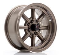 Jante Alu Japan Racing Jr19 14 Pouces - 8x14 4x100 Et-13 Bronze Mat