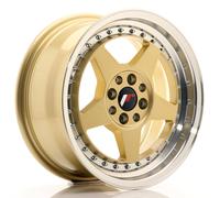 Jante Alu Japan Racing Jr6 9x16 4x100 Et20 Or Bord Poli