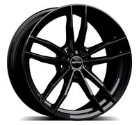 JANTES ROUES GMP SWAN POUR FORD FOCUS RS 8X18 5X108 GLOSSY BLACK 86G