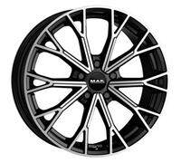 MAK Jantes Roues Asphalt pour Nissan Leaf 8x20 5x114,3 Black Mirror 6ZU