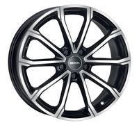 MAK Jantes Davinci 7x18 5x112 Noir Miroir BYZ