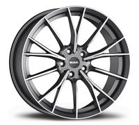 Jante Alu Mak Fabrik 20 Pouces - 8x20 5x112 Et51 Gris Face Polie