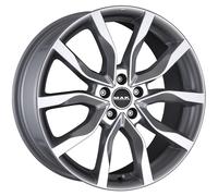 MAK Jantes roues Highlands pour Polestar 4 FRENI BREMBO – 9x21 5x108 Silver MXO