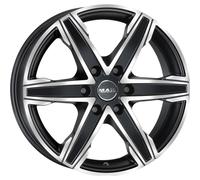 Jante alu MAK KING6 16" 6.5J 6x139.7 ET 20 106.1 ICE BLACK