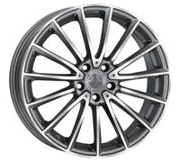 Jante alu MAK KOMET 17" 7.5J 5x112 ET 36 66.6 GUN METALLIC MIRROR