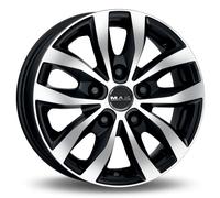 Jante Alu Mak Load5 17 Pouces - 7x17 5x160 Et55 Silver Coated