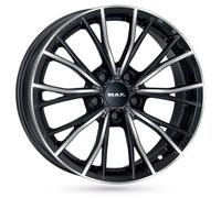 Jante Alu Mak Mark 17 Pouces - 7.5x17 5x120 Et43 Gris Face Polie