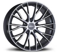 Jante alu MAK MUNCHEN 18" 8J 5x120 ET 43 72.6 GUN METALLIC MIRROR