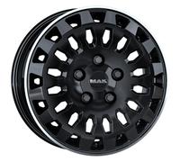 Jante alu MAK OVERLAND-3 18" 8J 5x160 ET 53 65.1 GLOSS BLACK MIRROR RING